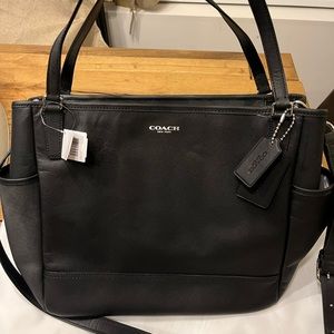 Coach BB Saffiano Tote NWT baby bag